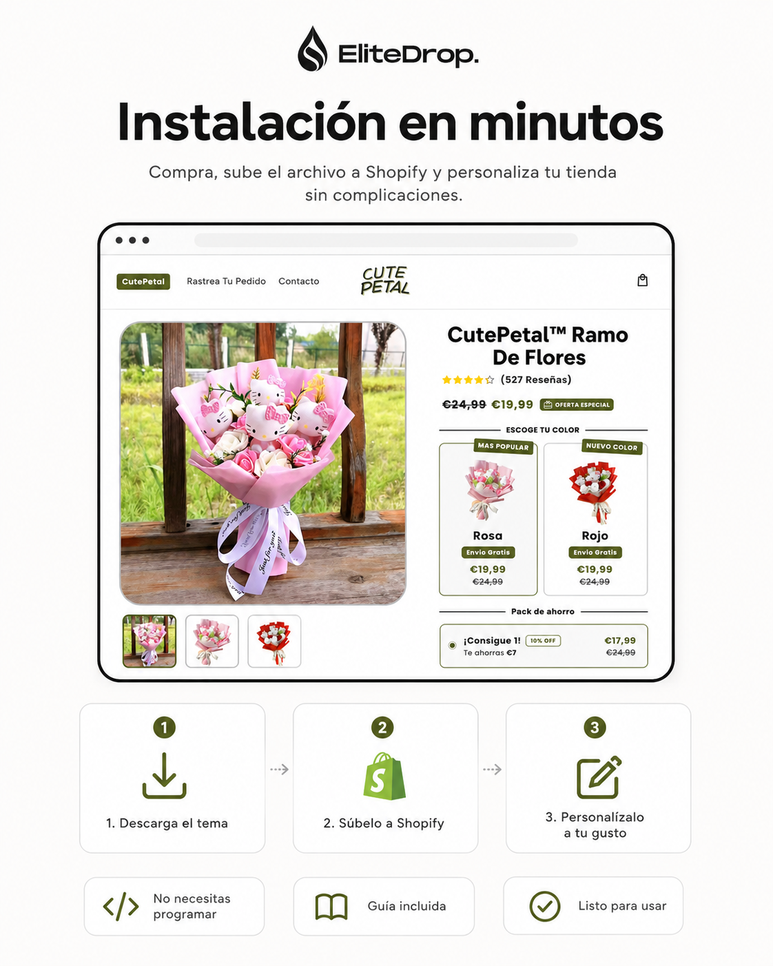 EliteDrop Tema Shopify