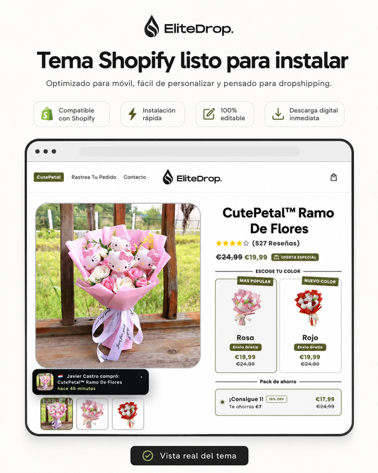 EliteDrop Tema Shopify